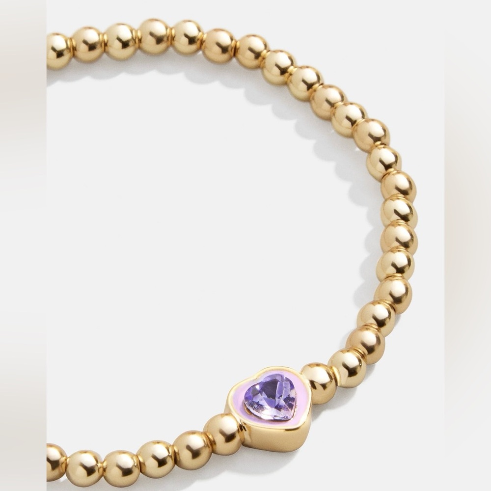 💜 BaubleBar Amour Heart Pisa bracelet